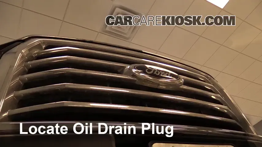 2015 Ford F-150 XLT 3.5L V6 Turbo Crew Cab Pickup Oil Change Oil and Oil Filter
